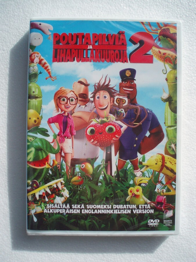 Poutapilviä ja lihapullakuuroja 2 DVD