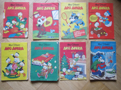 AKU ANKKA LEHTIÄ 70-LUVULTA