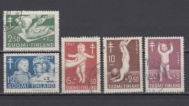1947 Lape 336 - 340 Tuberkuloosi