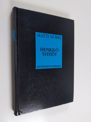 Matti Norri : Henkilöyhtiöt