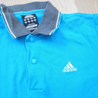 Adidas Pikeepaita S ClimaLiteCotton turkoosi - pikkukuva 2