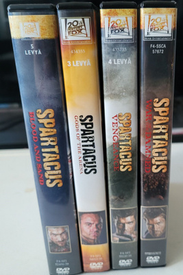 Spartacus 3 Tuotantokautta + Gods of the Arena