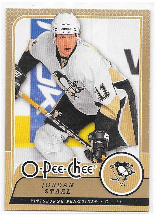 2008-09 OPC #282 Jordan Staal Pittsburgh Penguins