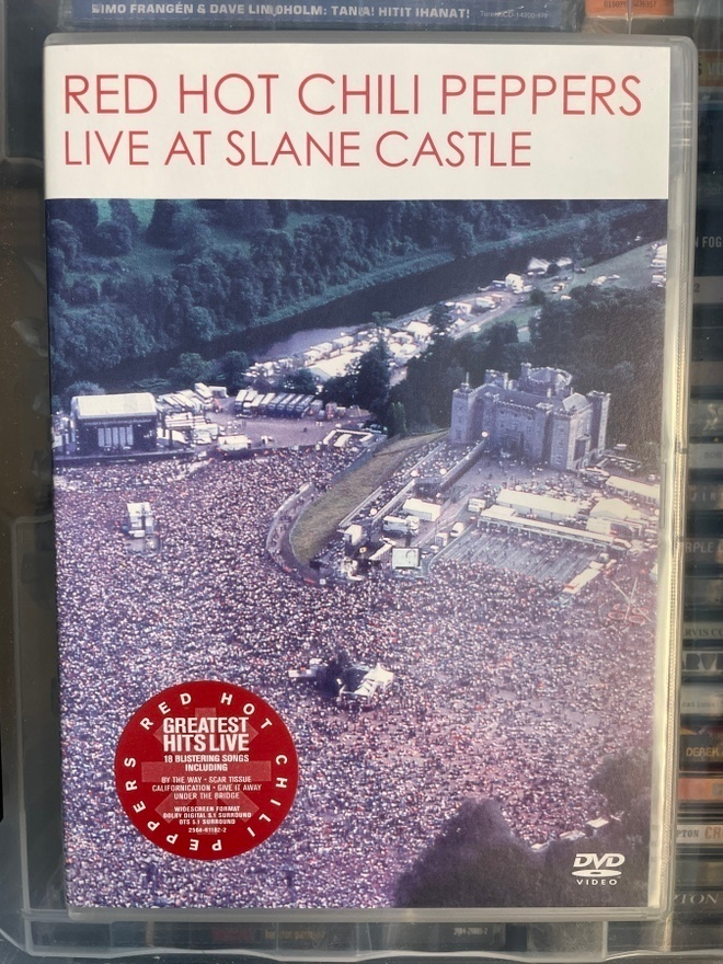 RED HOT CHILI PEPPERS -Live At Slane Castle Multichannel DVD