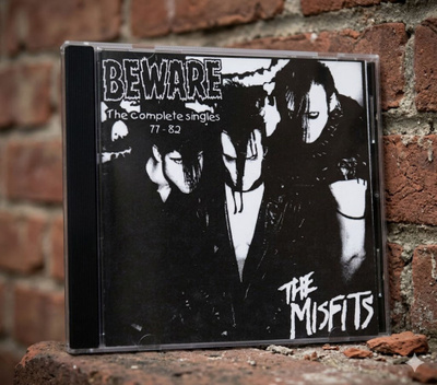 MISFITS - Beware-The Complete singles 77-82 CDR (kokoelma)
