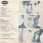 (7") Kristiina Hautala, Danny, Johnny - 4 Iskelmää - pikkukuva 4