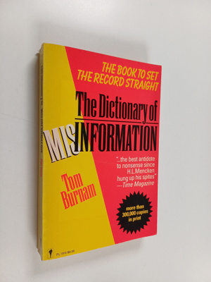 Tom Burnam : Dictionary of Misinformation