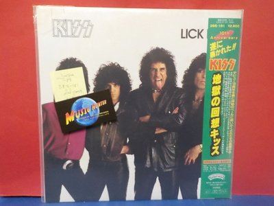 KISS - LICK IT UP M-/M- JAPAN -83 2ND PRESS LP