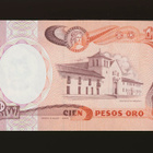 Kolumbia 100 Peso Oro 1.1.1986, P426b, UNC - pikkukuva 2