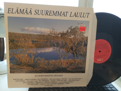 V/A, ELÄMÄÄ SUUREMMAT LAULUT, 2LP -90 UPEA KUNTO !!