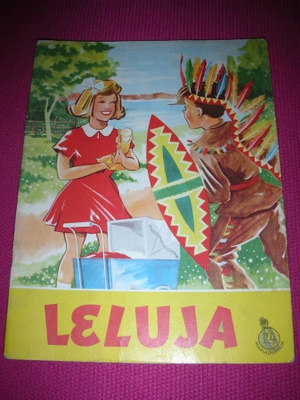 vanha värityskirja leluja