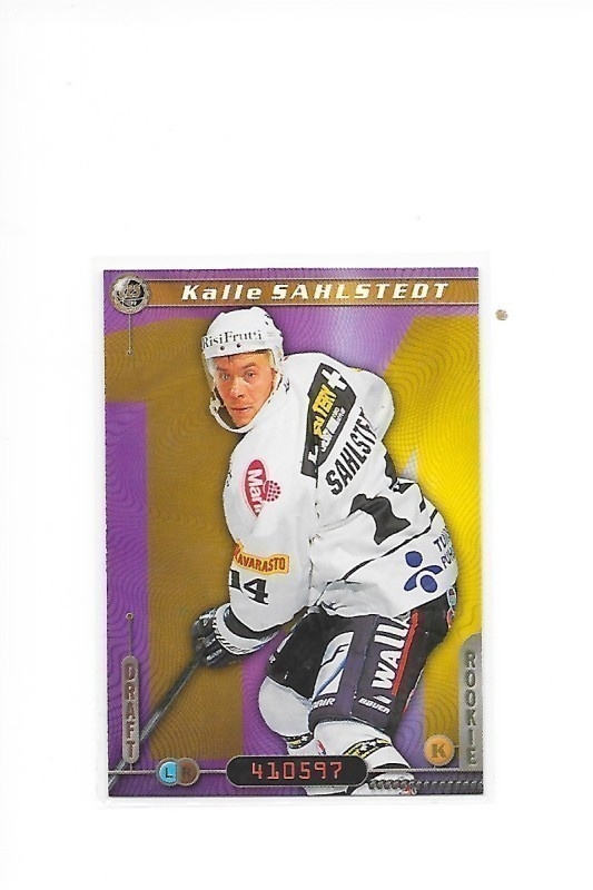 2000-01 CardSet #342 Kalle Sahlstedt TPS