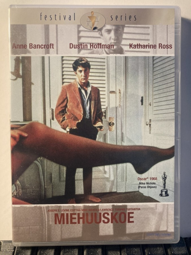 MIEHUUSKOE (The Graduate), DVD, Nichols, Hoffman, Bancroft