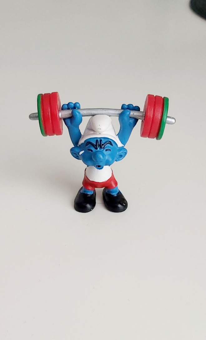 Peyo Schleich  PAINONNOSTAJA-SMURFFI