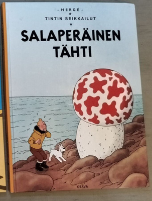 Tintti sarjakuva-albumi Salaperäinen Tähti