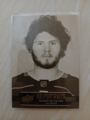 Mason McTavish - UD portraits rookies / Ducks