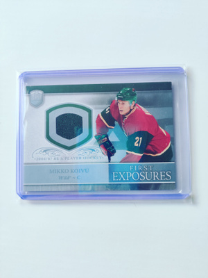 Mikko Koivu 06-07 BAP First Exposures Jersey