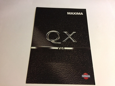 Myyntiesite - Nissan Maxima QX V6 - 1/1995