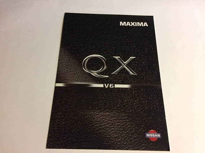 Myyntiesite - Nissan Maxima QX V6 - 1/1995