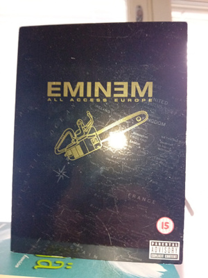DVD Eminen : All access Europe ( SIS POSTIKULU  )