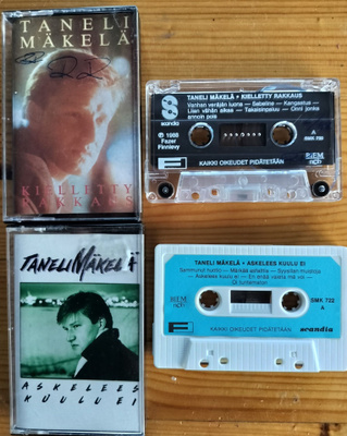 TANELI MÄKELÄ-2 KPL KASETTEJA-ASKELEES KUULU EI ym