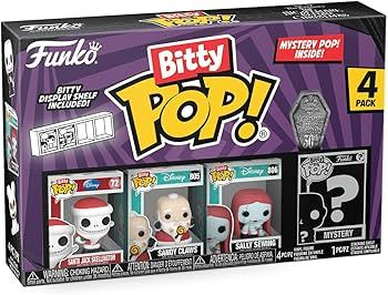 BITTY POP NIGHTMARE BEFORE CHRISTMAS SANTA JACK	(37 779)	4 f