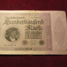 100000 mark 1923 Saksa-Germany - pikkukuva 1