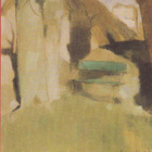 Helene Schjerfbeck Varjo muurilla - pikkukuva 1