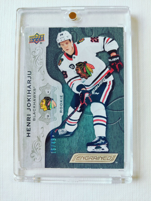 Henri Jokiharju - 18-19 Engrained Silver Rookie /49