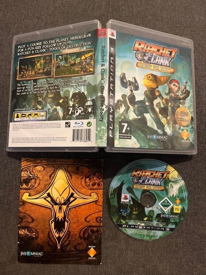 Ratchet & Clank - Quest For Booty PS3 (Puhumme Suomea)