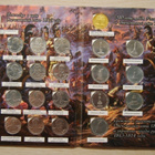 Venäjän Sarja kolikoita Borodino, 28 kpl., 2012 UNC - pikkukuva 3