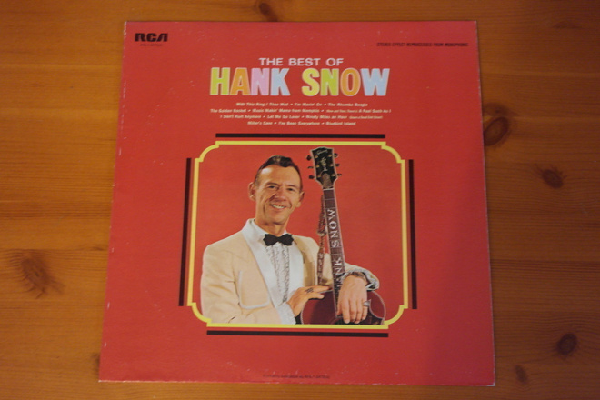 The Best of Hank Snow LP.Hyvä!