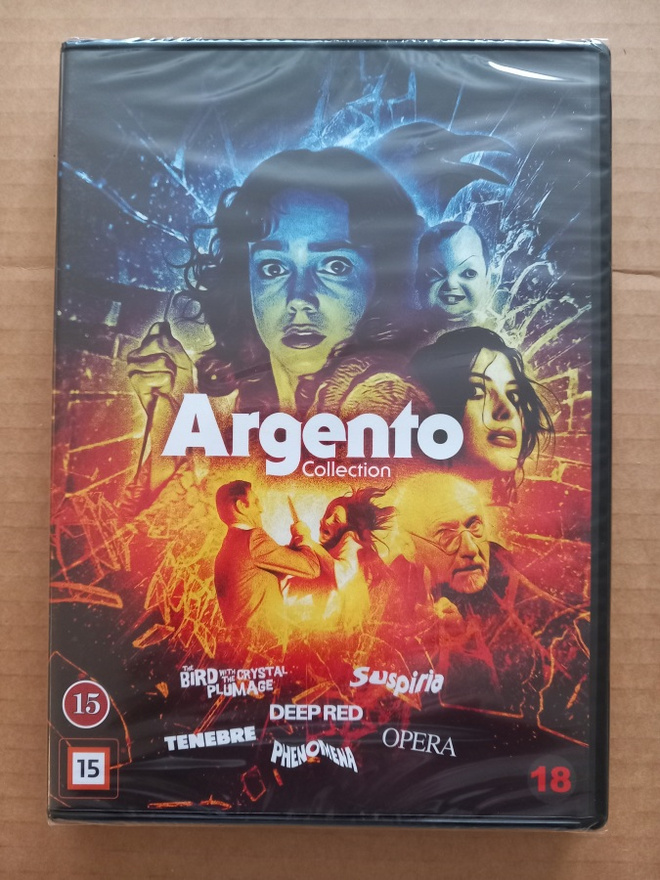 Argento Collection Nordic  dvd