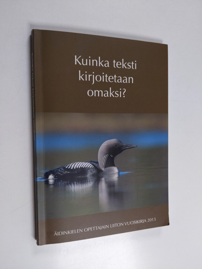 Kuinka teksti kirjoitetaan omaksi?