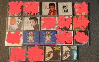 Elvis Presley erikoisempia CD-levyjä -0€ -lähtö!