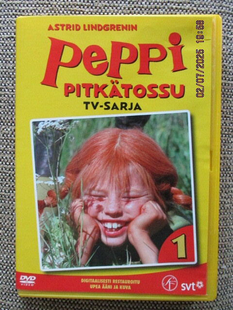 PEPPI PITKÄTOSSU TV-SARJA 1 (DVD)