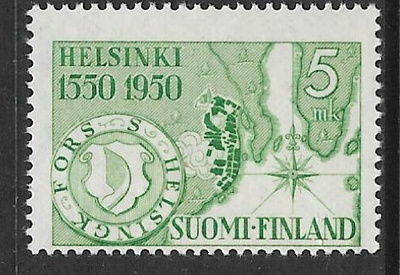 Helsinki 400v 5mk 1950 (LAPE 388) **