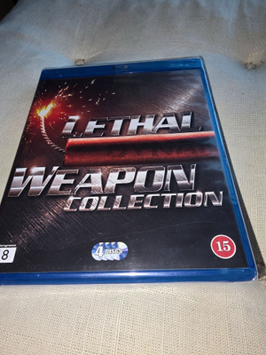 Lethal Weapon Collection 1–4 Blu-ray – 4 Disc – Suomitekstit