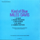 Moles Davis : Kind Of Blue - pikkukuva 2