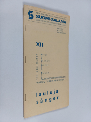Pohjoismaiset vakuutusurheilukisat : Lauluja