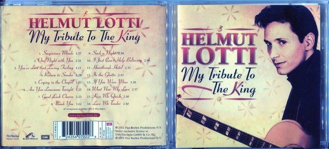 HELMUT LOTTI . CD-LEVY . MY TRIBUTE TO THE KING
