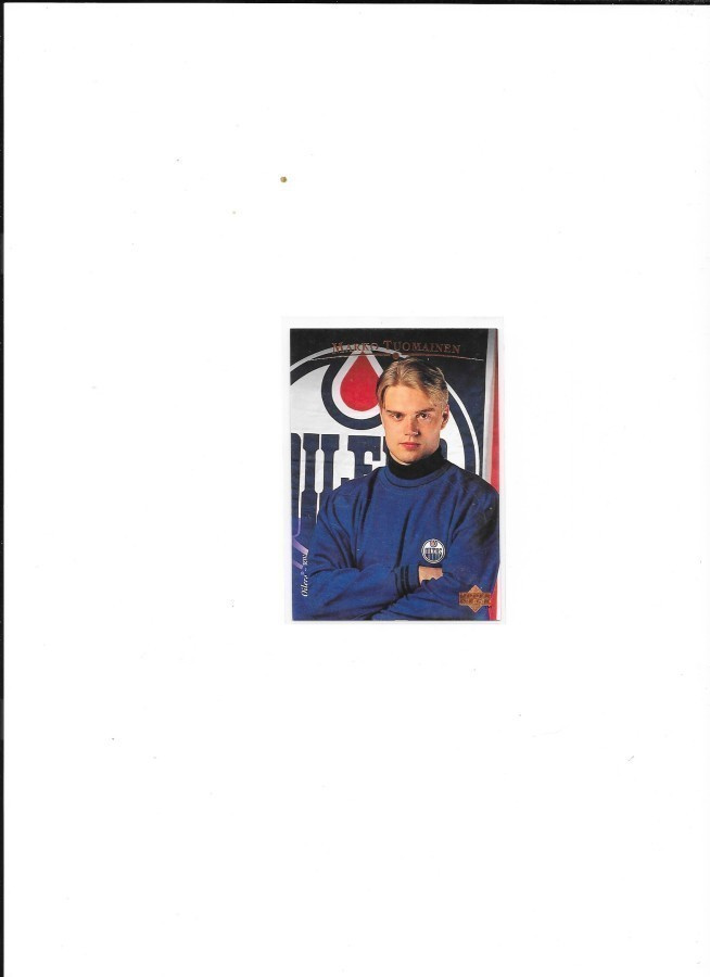 1995-96 Upper Deck #12 Marko Tuomainen Edmonton Oilers