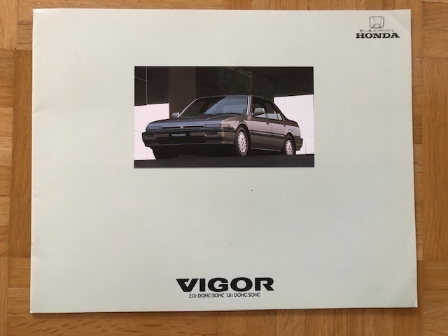 Esite Honda Vigor (Accord) noin 1987 - 1988