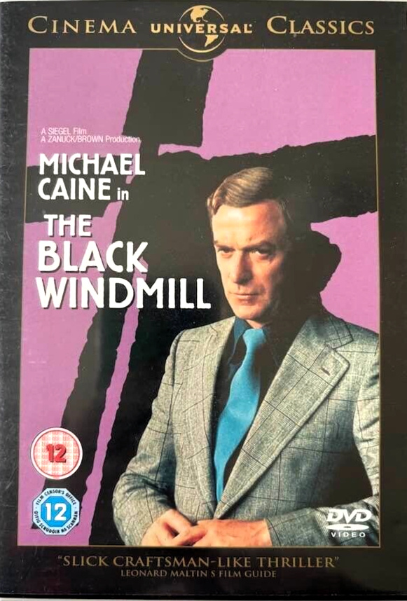 Musta Tuulimylly (1974) Michael Caine suom. teksti DVD