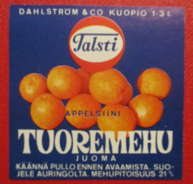 TUOREMEHU J.F DAHSTRÖM KUOPIO  (K15-S78)
