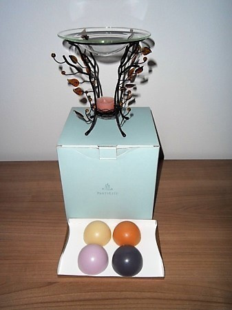 Partylite - Syksyn lehdet - tuoksulyhty & aromameltsit