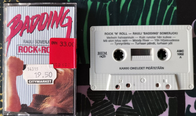 BADDING SOMERJOKI-ROCK&ROLL -Kasetti, AMC 1062, v. 1987