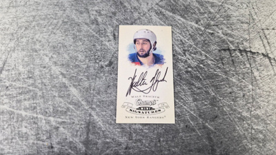 Walt Tkaczuk 2008-09 Champ's Mini Signatures