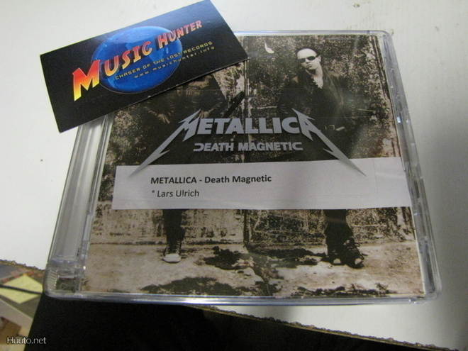 METALLICA - DEATH MAGNETIC CD ULRICHIN NIMMARILLA
