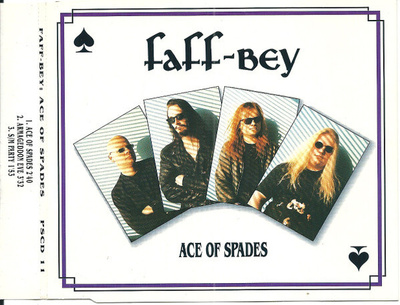 FAFF-BEY - Ace Of Spades CDS - POKO 1992